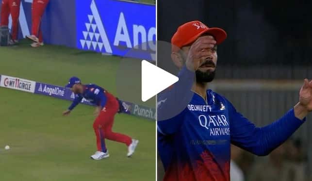 [Watch] Glenn Maxwell Turns Into RCB's Biggest Rival, Drops IPL 2024's Easiest Catch